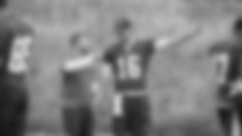 Goff Displaying Growth, Leadership During Offseason Program
