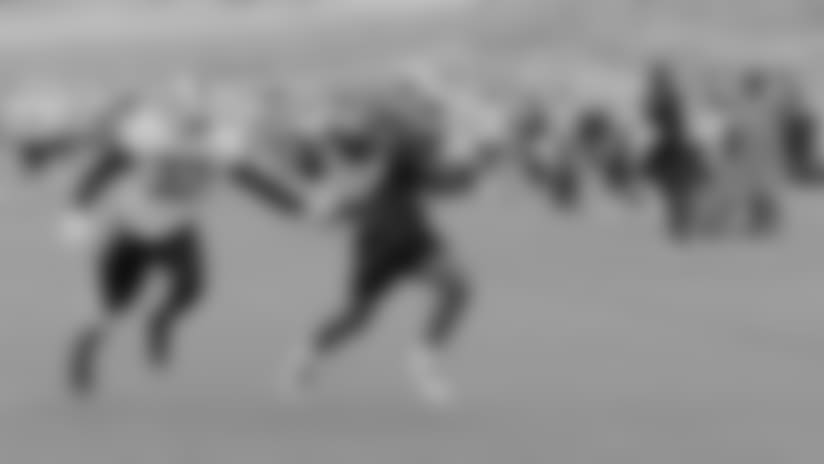 Goff Connects with Cooks on a Deep Pass during OTA Day 8