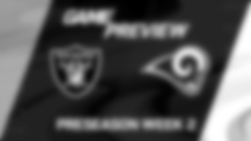 Raiders vs. Rams | Preseason Week 2 Preview