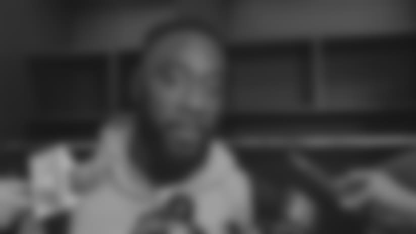Locker Room: Lardarius Webb Reacts To His First Pick Of Season