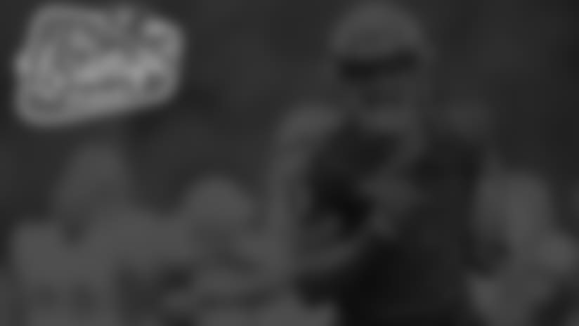 The first-round pick discusses his life on and off the field. He talks about winning the Heisman Trophy (9:20), getting asked to work out at receiver during the Combine (15:20), and the traumatic passing of his father and grandmother when he was a child (30:35).