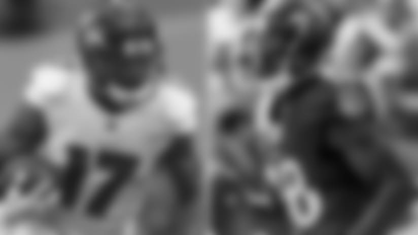 Jeremy Maclin in, Mike Wallace Out vs. Miami Dolphins