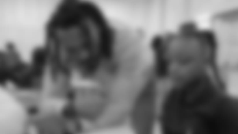 Brandon Carr Goes Back to School to Teach and Learn
