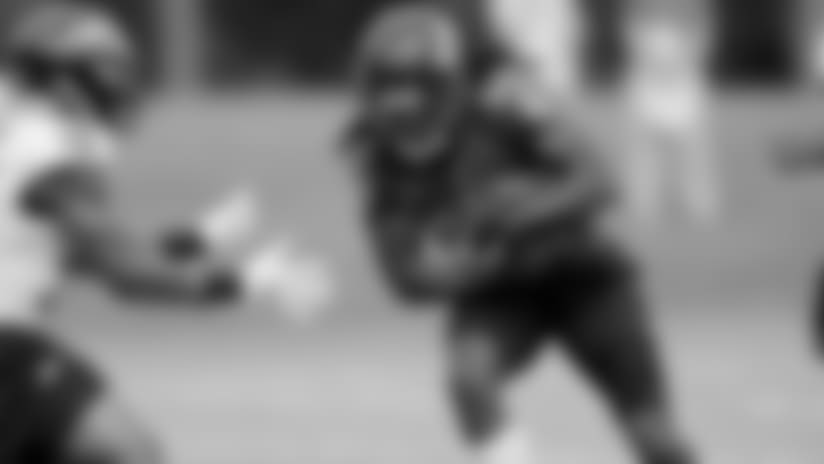 Camp Highlights: Just Another Adeboyejo Leaping Touchdown