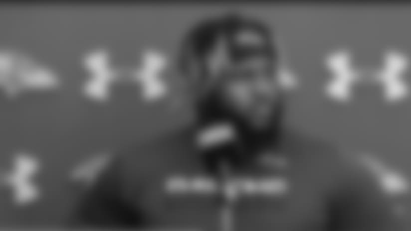 Michael Pierce Talks About Getting Ready for Marshawn Lynch