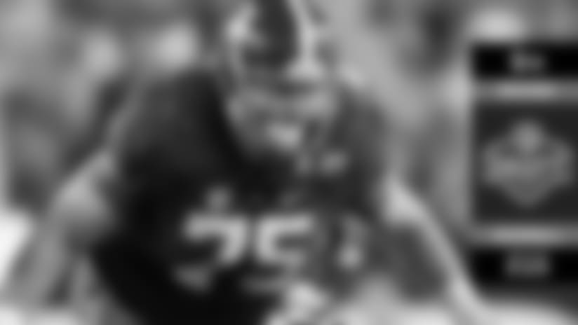 Round 6: Ravens Select C Bradley Bozeman at No. 215