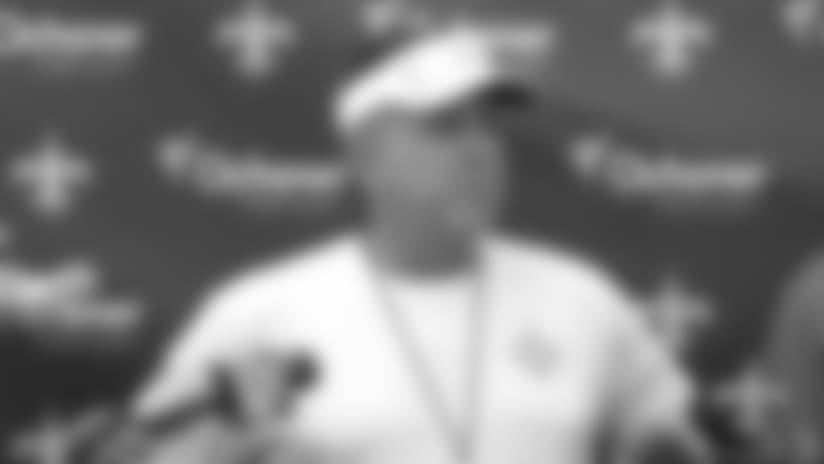 Sean Payton Rookie Mini Camp Presser