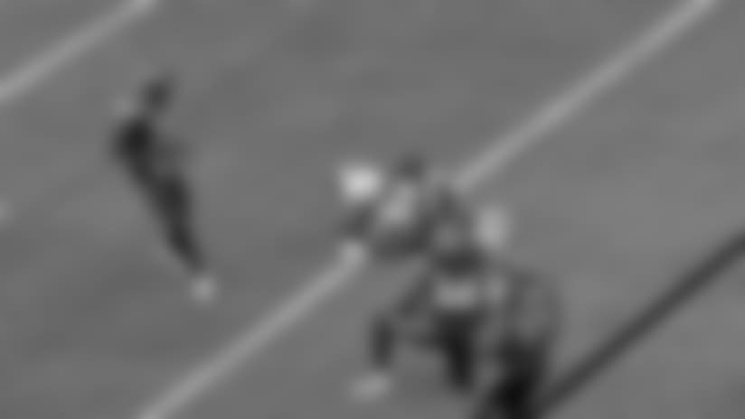 Andrew Luck Hits T.Y. Hilton For Short Gain
