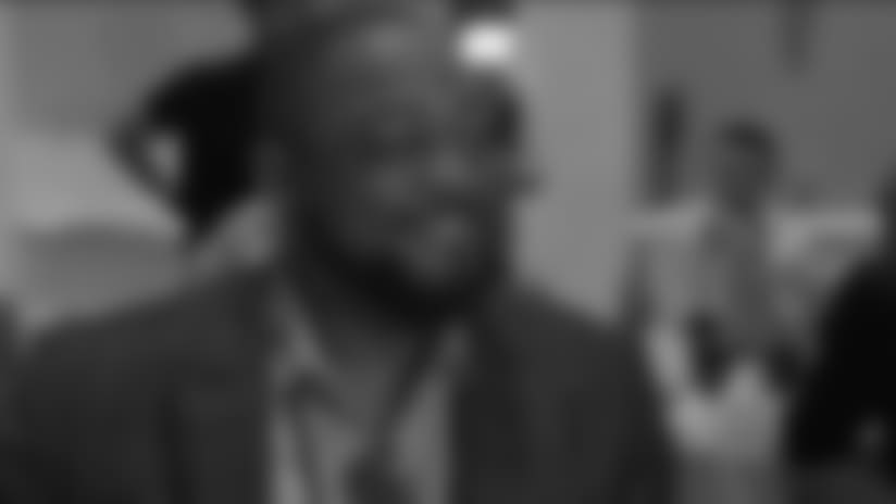Tomlin at the coaches breakfast
