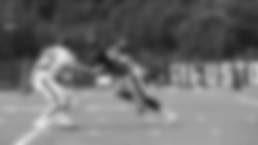 Benardrick McKinney honing pass rush skills