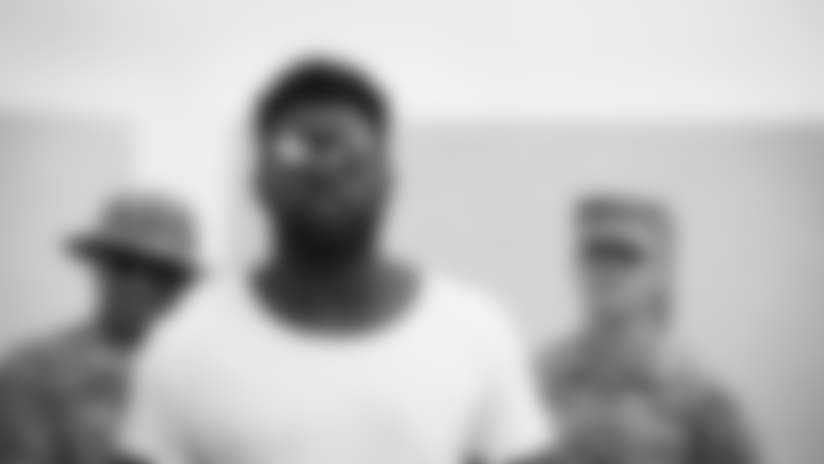 Delanie Walker on USO Tour in Southwest Asia