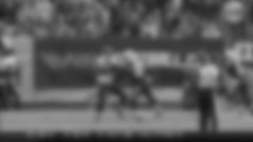 Jayon Brown Makes defensive stop on 3rd-and-goal