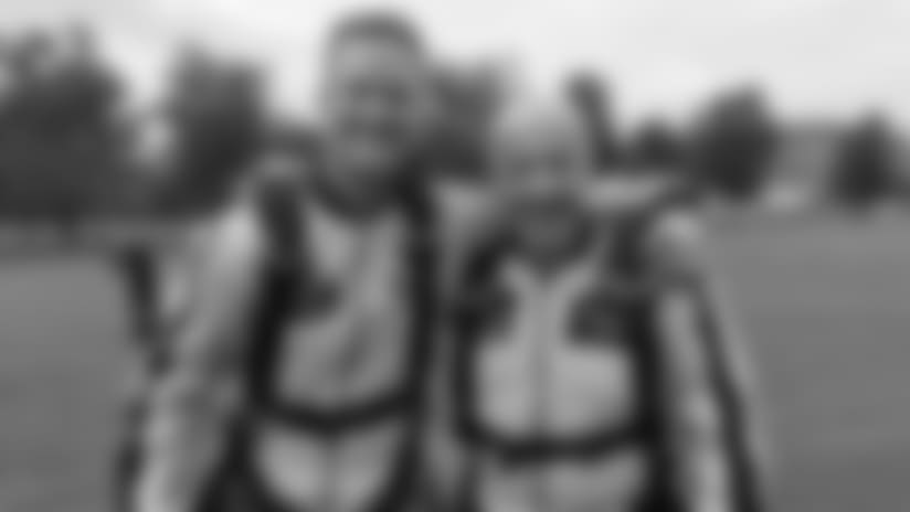 Mariani, Watterson Complete Tandem Jump with Army Golden Knights