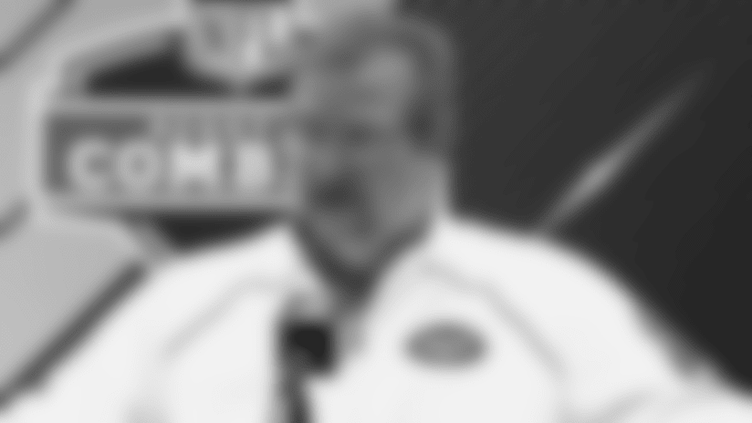 Mike Maccagnan Press Conference at the NFL Combine