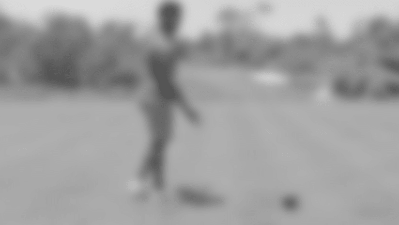 Mic'd Up: Johnson Bademosi on the golf course