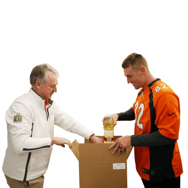 Broncos Rally Fans for Denver Day of Service