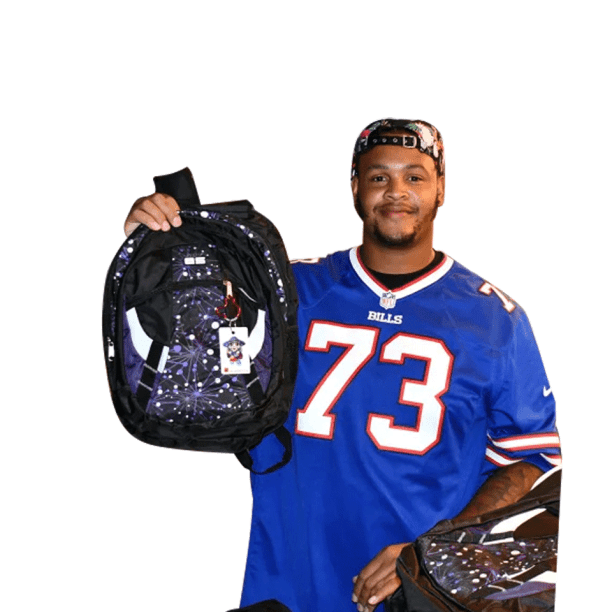 Bills celebrate the life of superfan Ezra “Pancho Billa” Castro through community huddles