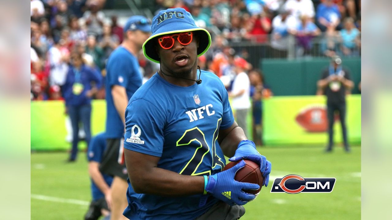RB Jordan Howard
(Photo from 2017 Pro Bowl practice)