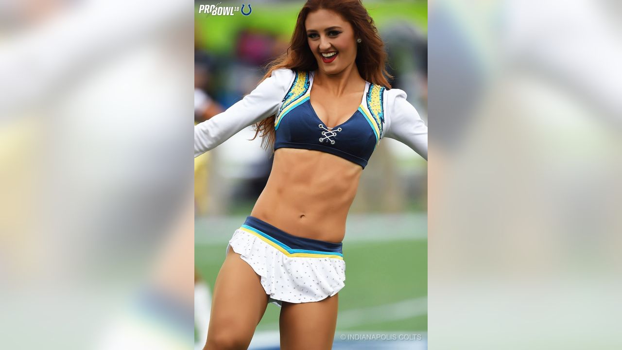 Colts cheerleader earns Pro Bowl spot after father's death