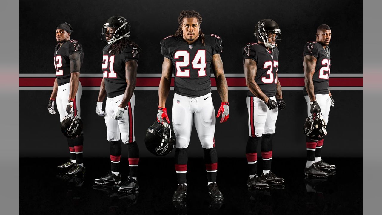 atlanta falcons black uniforms