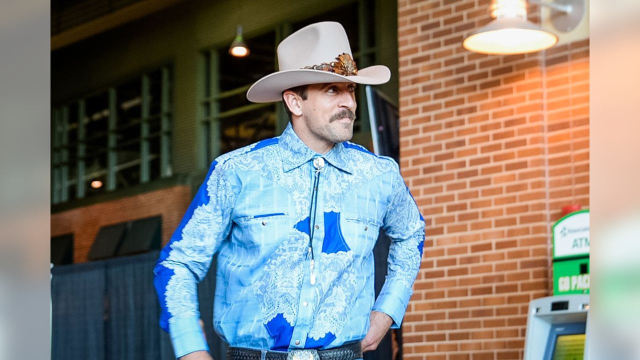 dress as cowboys for Welcome Back Luncheon