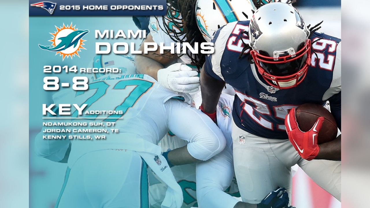 Patriots 2015 Schedule Released