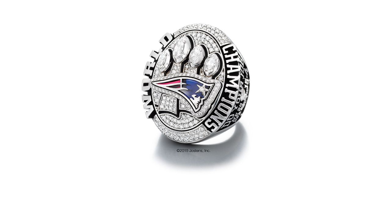 6PCS/SET World Championship Ring Set Collection Sports Jewelry NFL Replica New  England Patriots Super Bowl Champion Rings