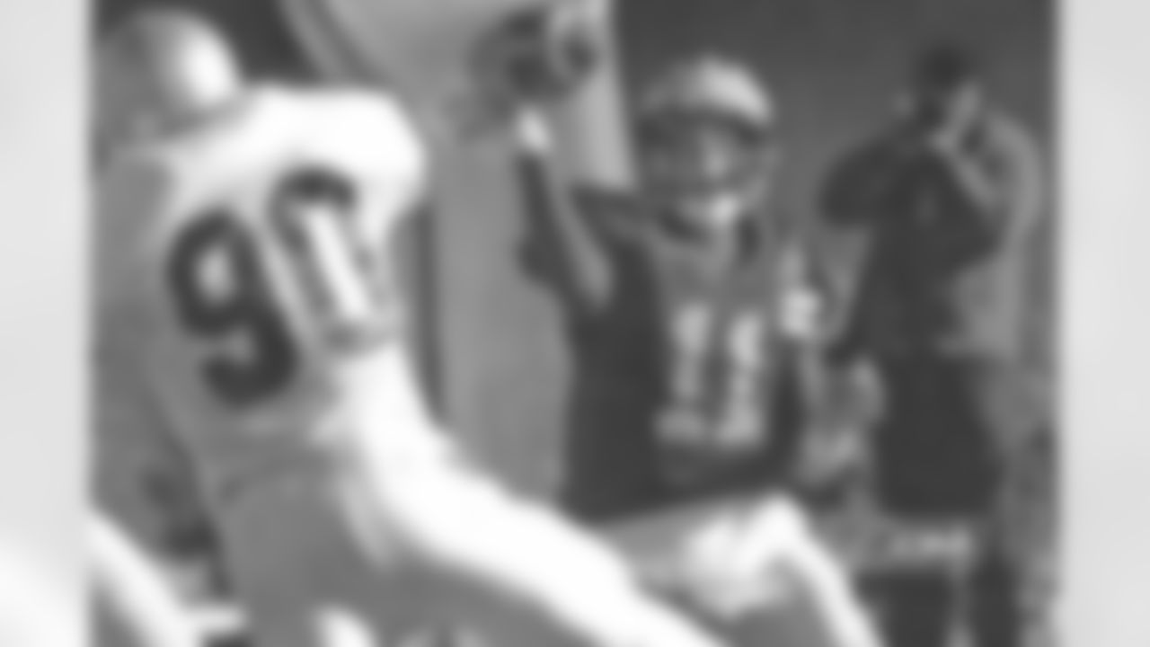 See game photos of Bears head coach Matt Nagy in college when he was a quarterback at the University of Delaware.
Photo courtesy of the University of Delaware.
