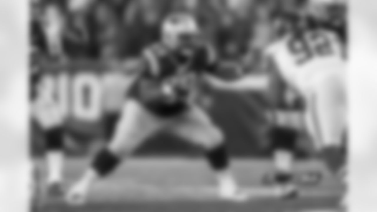 Mason started 10 games for New England as a rookie, proving to be a strong building block on the team's offensive line.