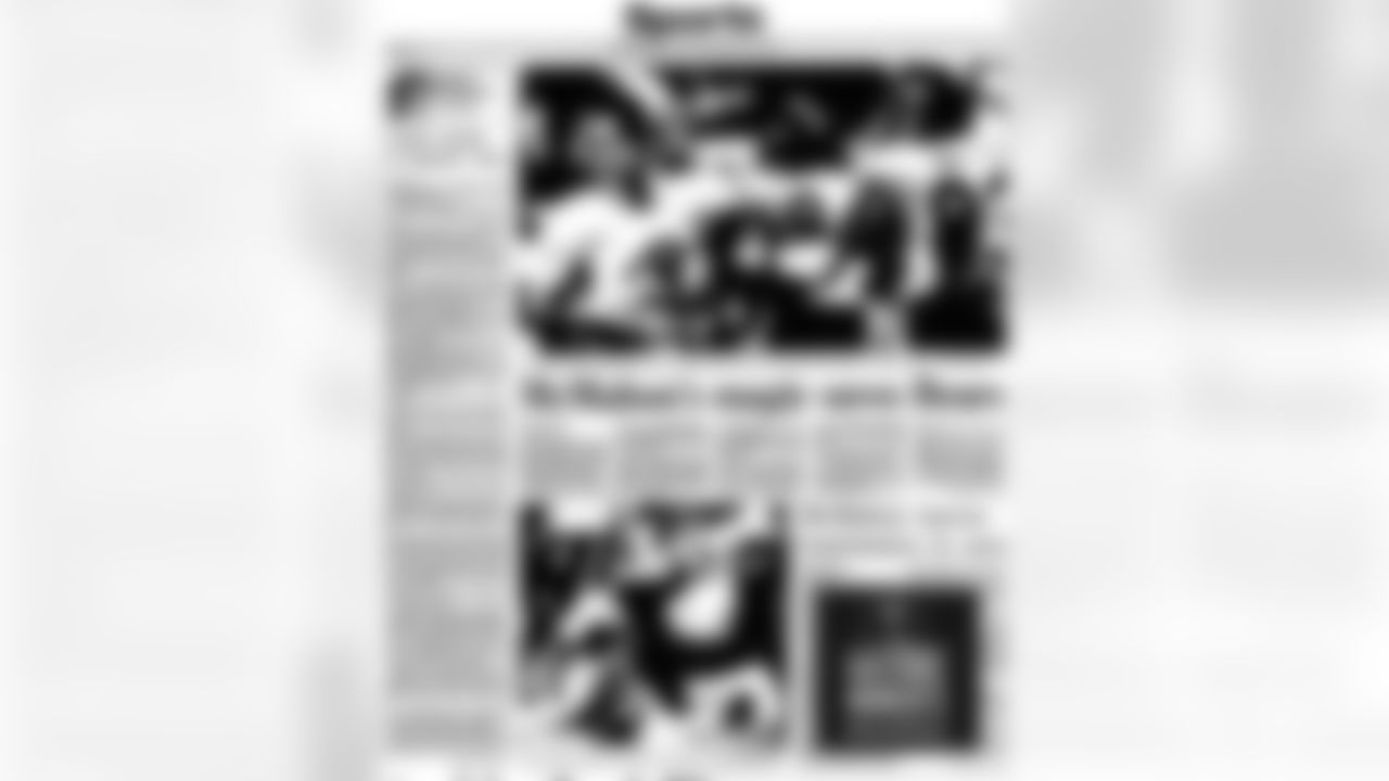 The front of the sports page of the Chicago Tribune on September 20, 1985. Bears Historic Moments - Chicago Tribune