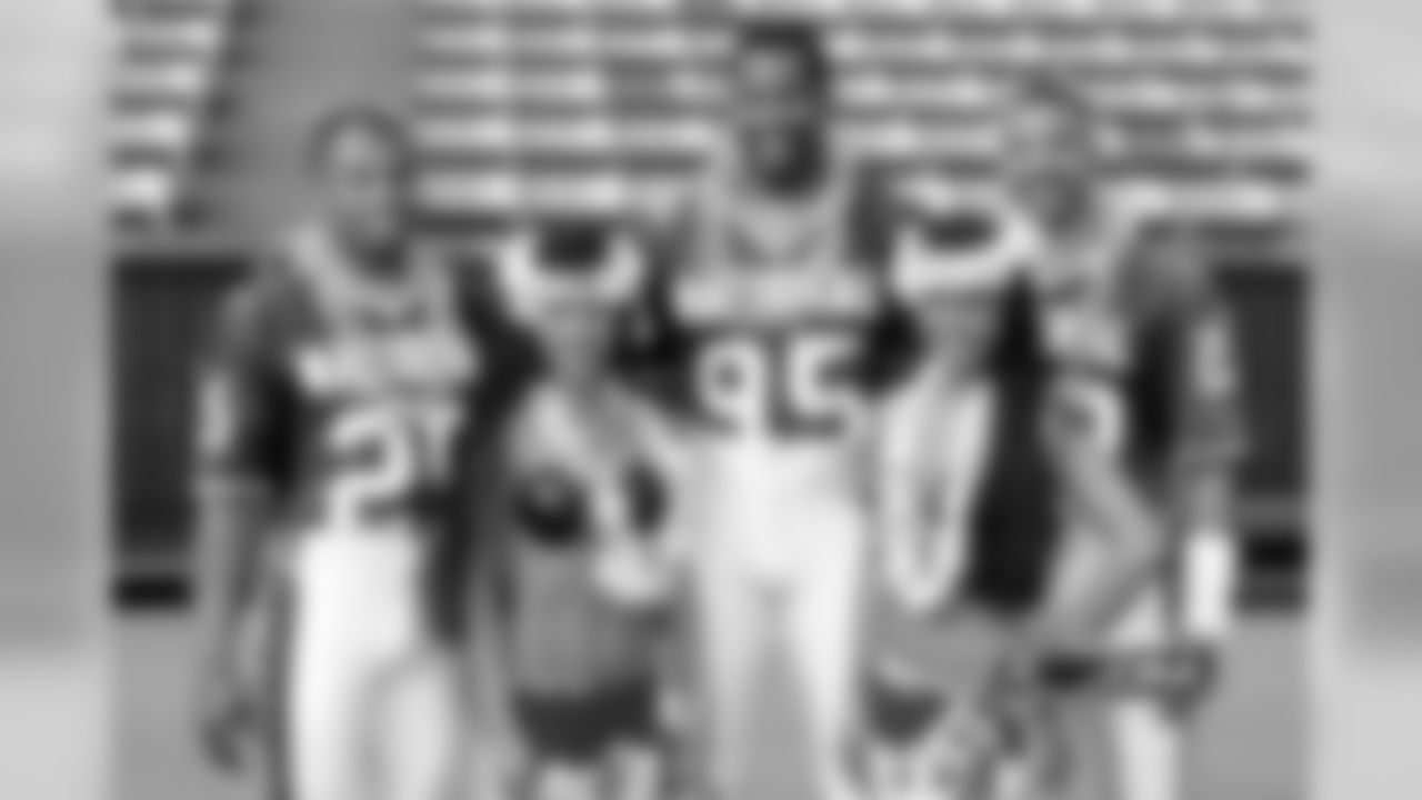 CB Donnell Woolford, DE Richard Dent, S Mark Carrier
(Photo from 1994 Pro Bowl)