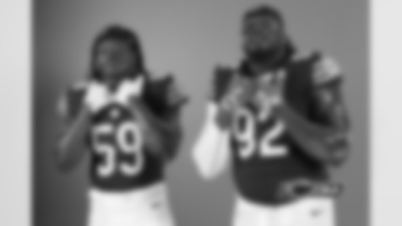 LB Danny Trevathan (59) and LB Pernell McPhee (92)