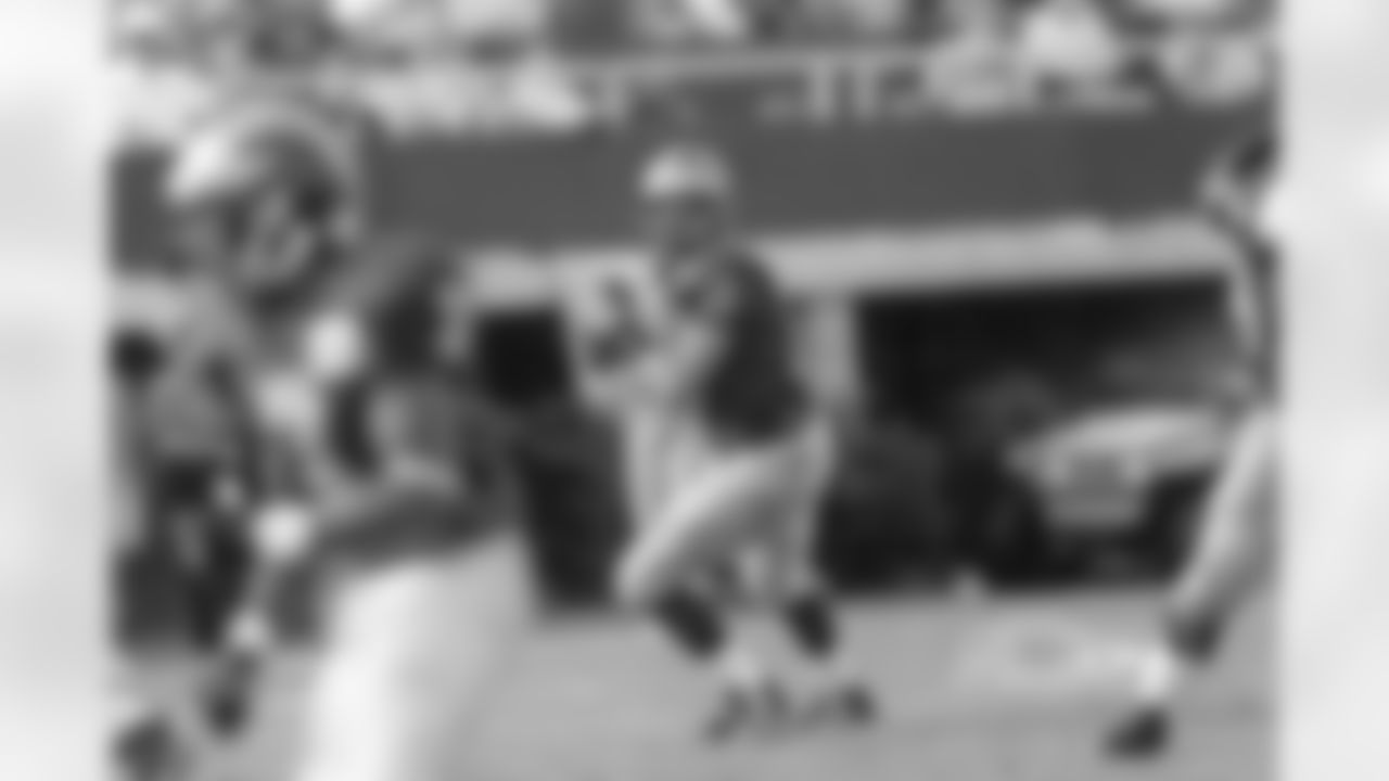 See game photos of Bears head coach Matt Nagy in college when he was a quarterback at the University of Delaware.
Photo courtesy of the University of Delaware.