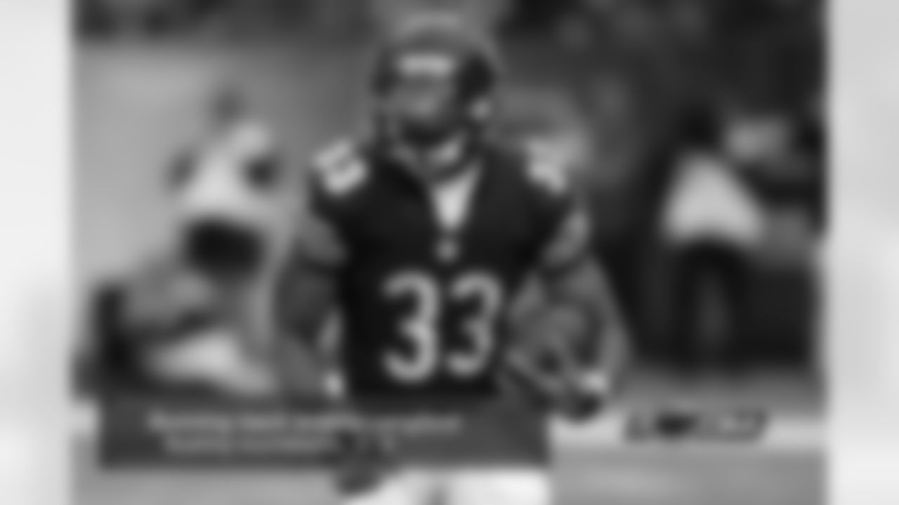 RB Jeremy Langford tallied the most rushing touchdowns with six total. The first of his career came in Week 2 against Arizona.