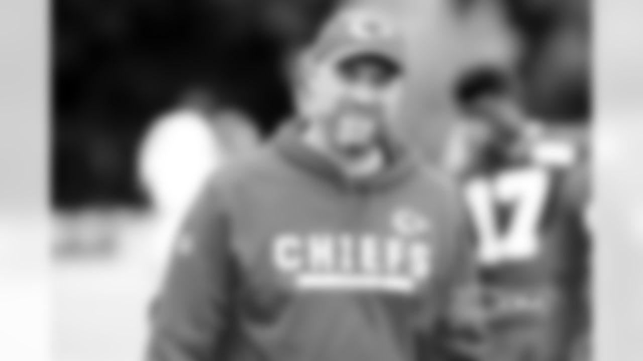 Nagy during a Chiefs practice.