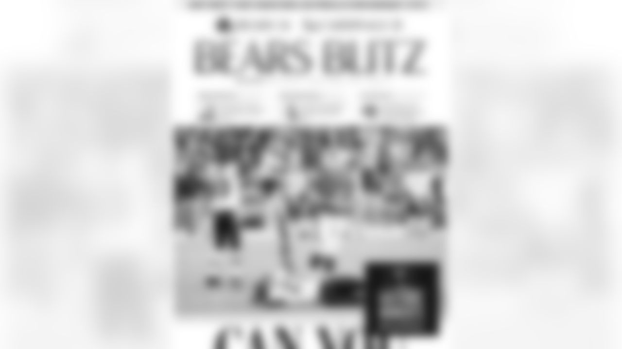Chicago Tribune sports section the day after the game. Bears Historic Moments - Chicago Tribune