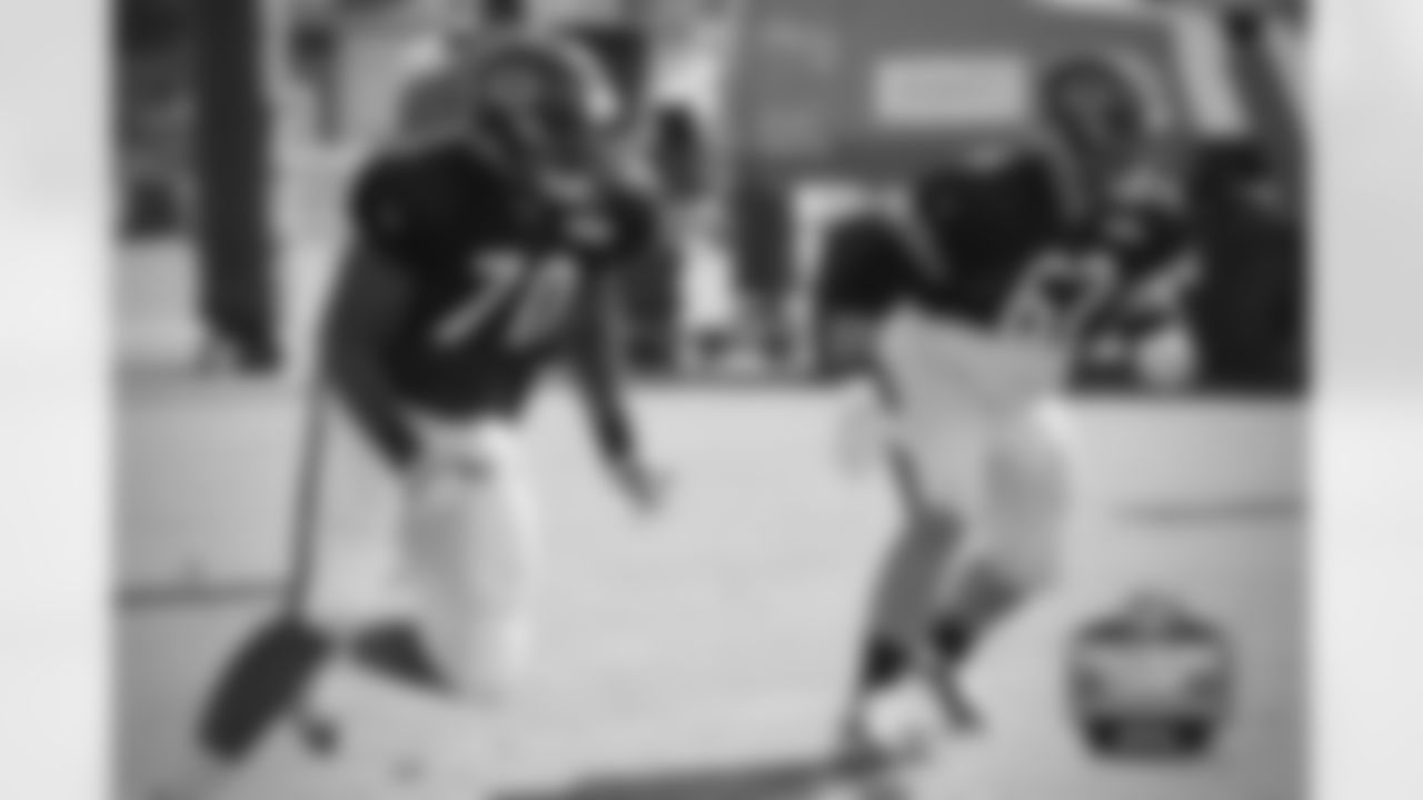 OL Bobby Massie (70) and OL Ted Larson (62).