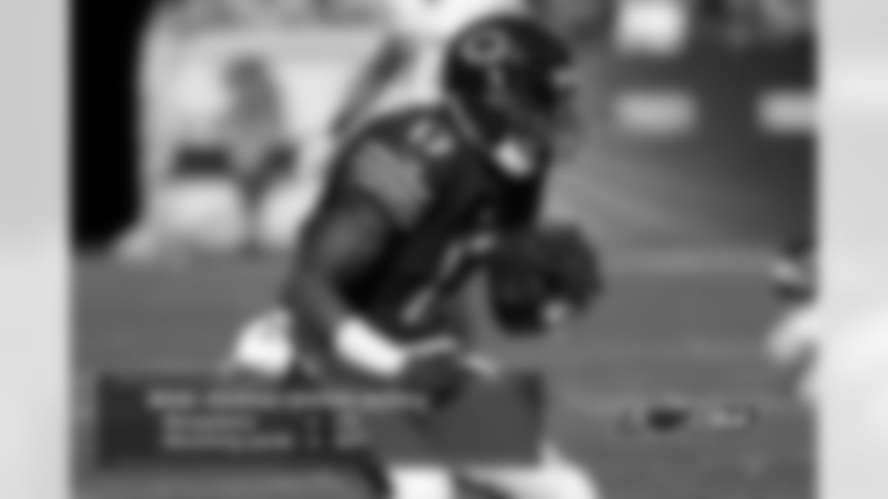 WR Alshon Jeffery was at the top in receptions (54) and receiving yards (807).