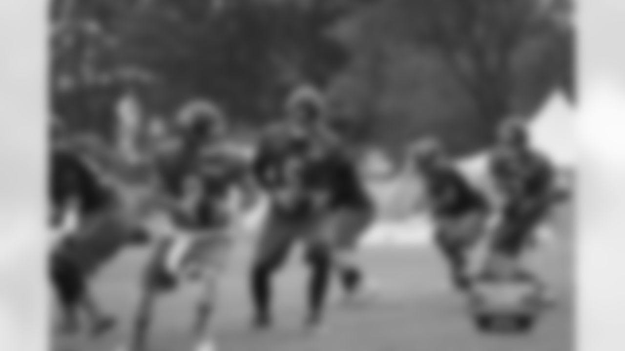 QBs Connor Shaw (8), Jay Cutler (6) and David Fales (12).