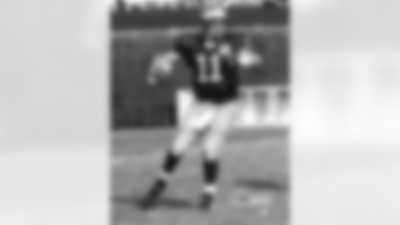See game photos of Bears head coach Matt Nagy in college when he was a quarterback at the University of Delaware.
Photo courtesy of the University of Delaware.