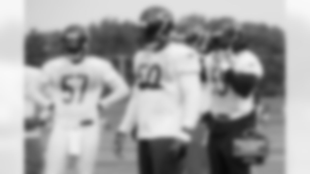 Lamin Barrow (57), Jerrell Freeman (50) and Danny Trevathan (59).