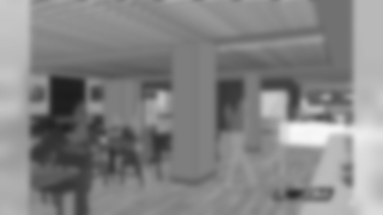 The team and staff cafe will be expanded by 4,300 feet.