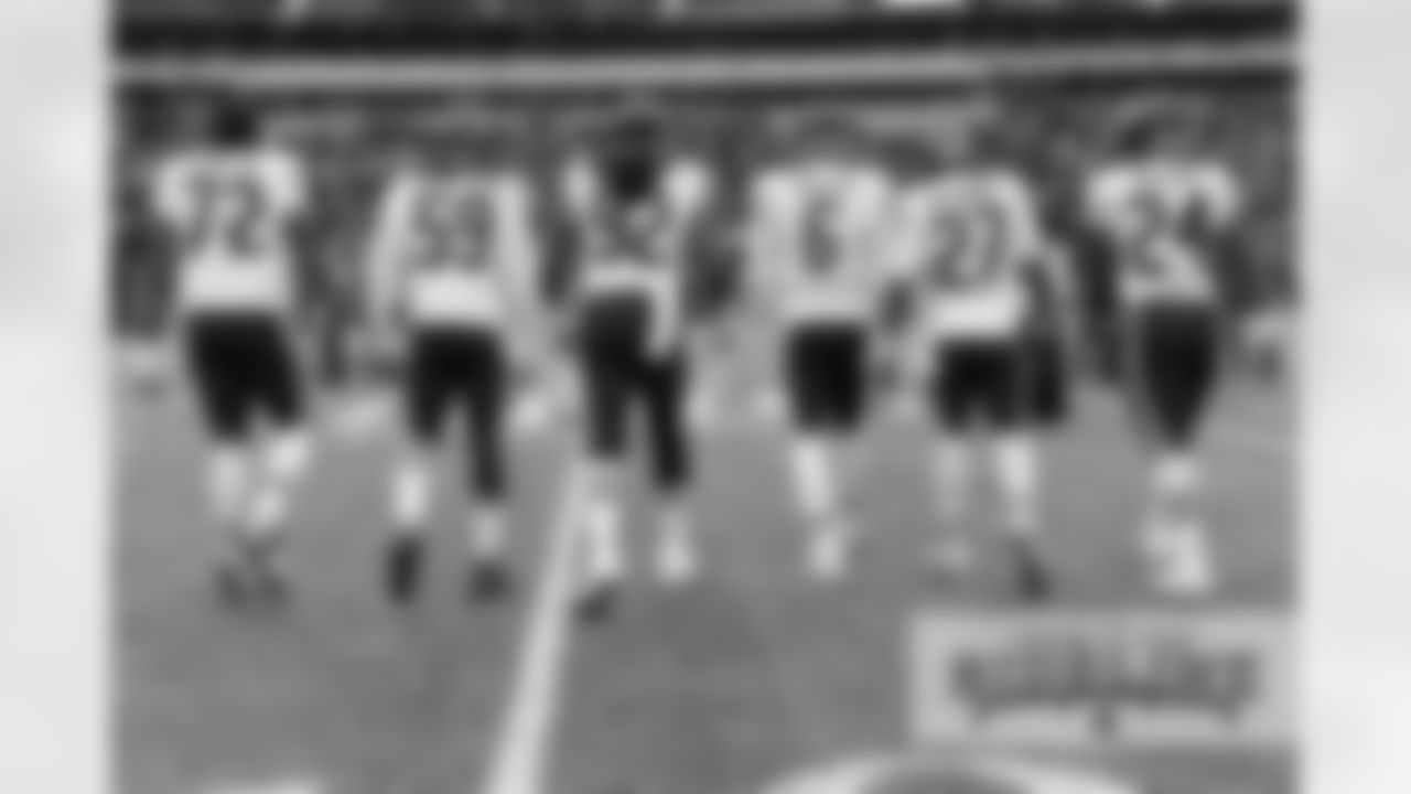 LT Charles Leno, Jr. (72), LB Danny Trevathan (59), LB Pernell McPhee (92), QB Jay Cutler (6), CB Sherrick McManis (27) and RB Jordan Howard (24).