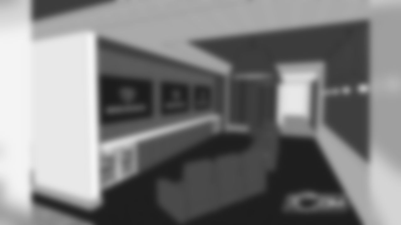The brand new 3,250 square foot player lounge.