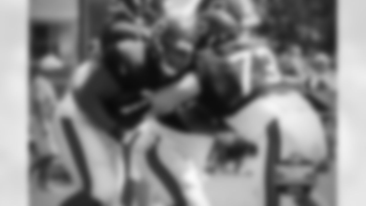 OL Bobby Massie (70) and OL Dan Buchholz (73).