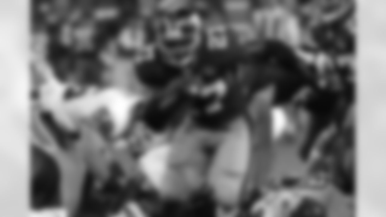 2000 - Ron Dayne, RB - Drafted by the New York Giants out of Wisconsin.