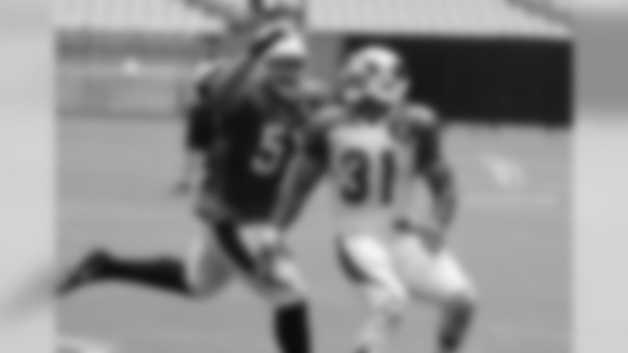 LB Kevin Minter on the coverage of RB David Johnson