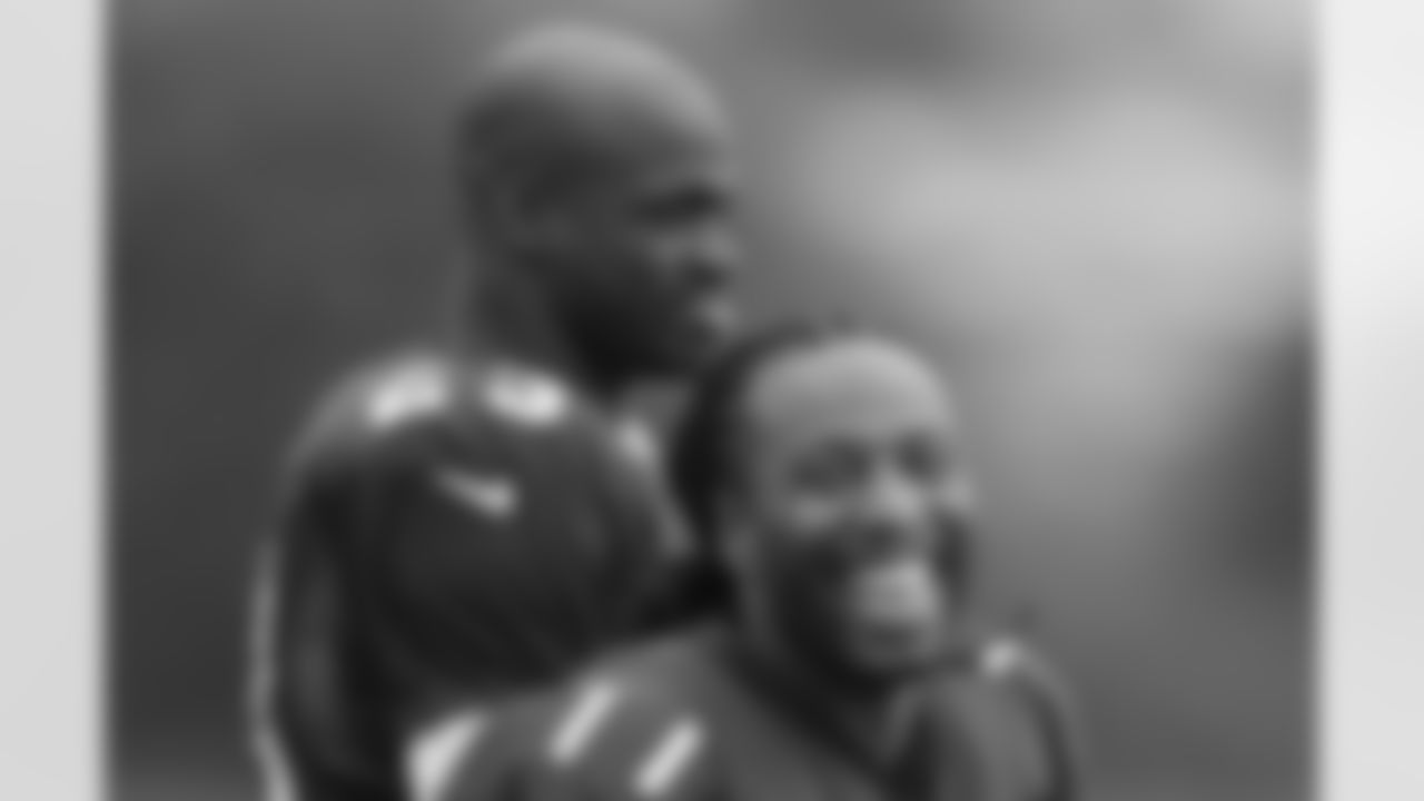 RB Adrian Peterson (left) and WR Larry Fitzgerald