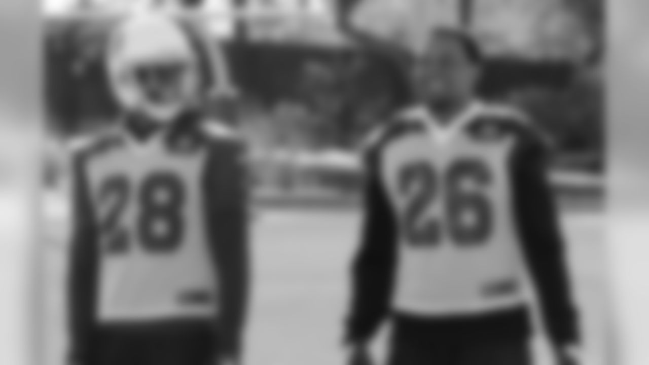 CB Justin Bethel (left) and S Rashad Johnson