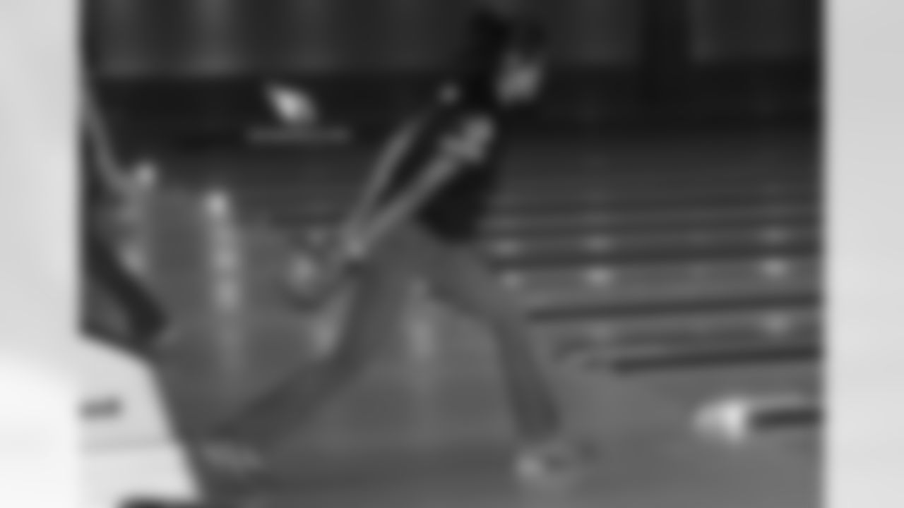 The guests bowl at Main Event